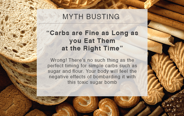Myth Busting Carbs Are Fine As Long As You Eat Them