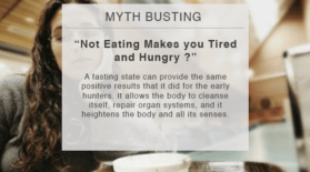 not eating makes you tired and hungry